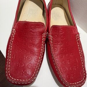 Gianfranco Ferre Red Kids Moccasins
